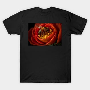 Bee starts gather nectar T-Shirt